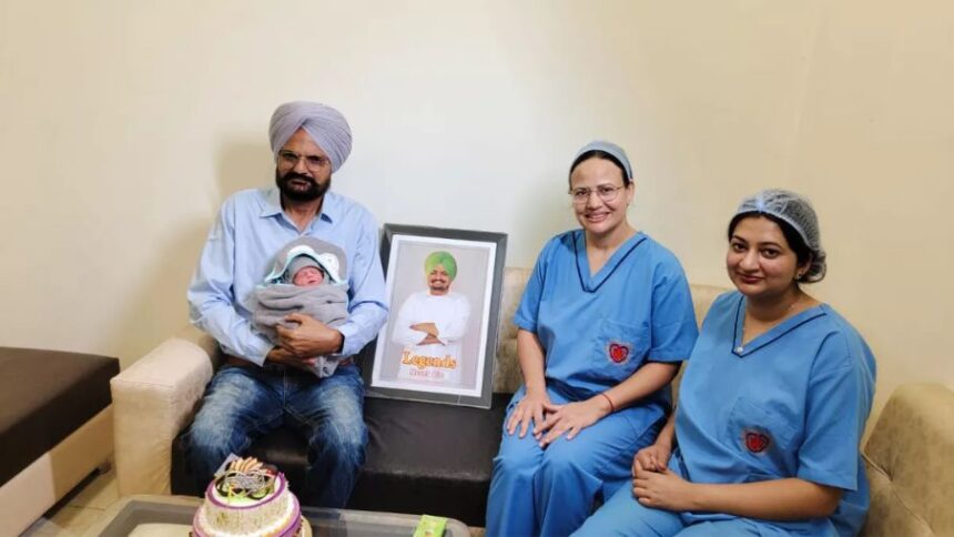 Sidhu Moosewala Parents Welcome Son