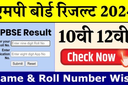 MP Board Result 2024