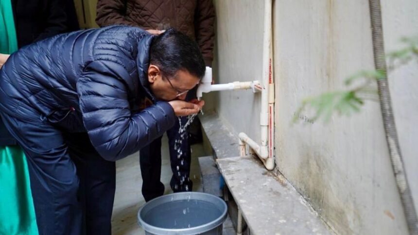 दिल्ली के राजेंद्र नगर में 24 घंटे पानी की सप्लाई शुरू